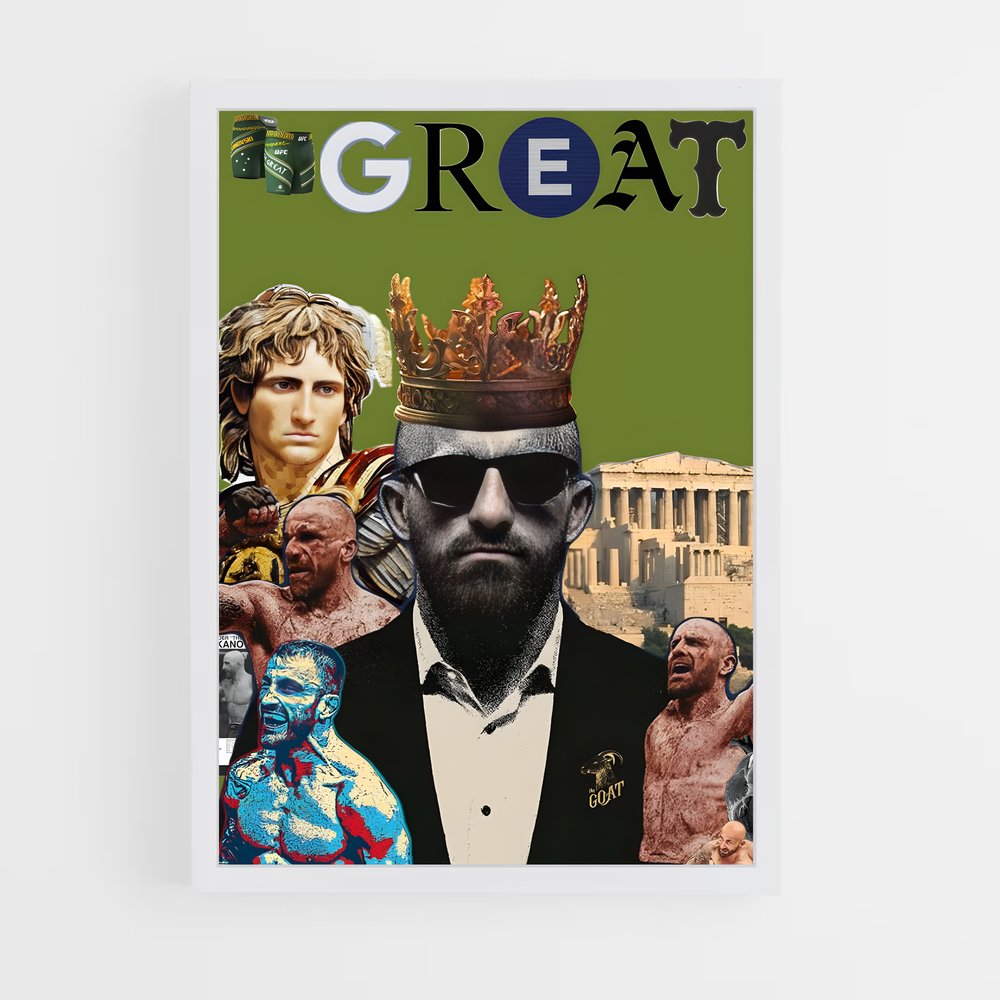 Poster The Great Fighter – affiche MMA (vue 3)